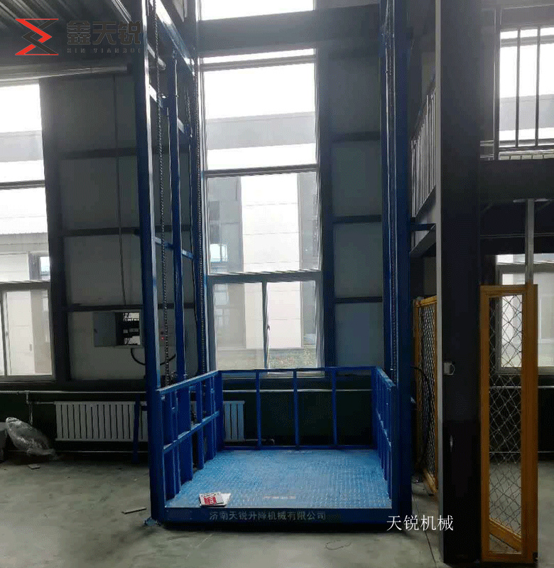 钦州导轨式升降机验收合格