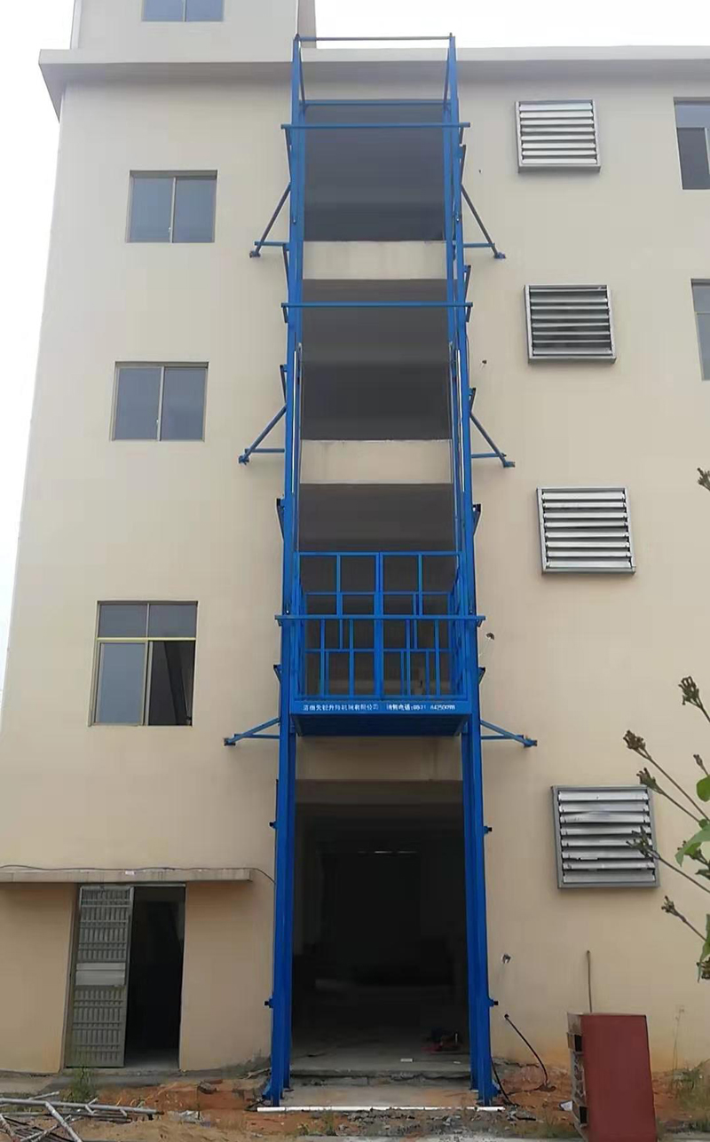 钦州室外导轨式升降平台